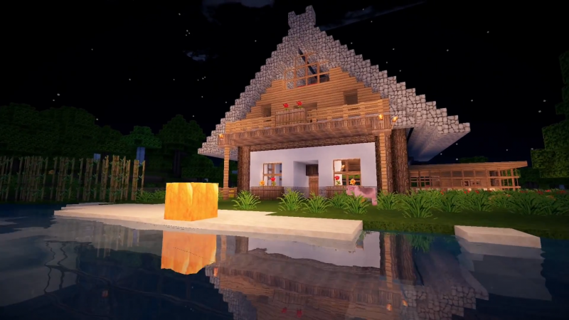 Datei:GronkhsHaus-schräg-bei Nacht.png